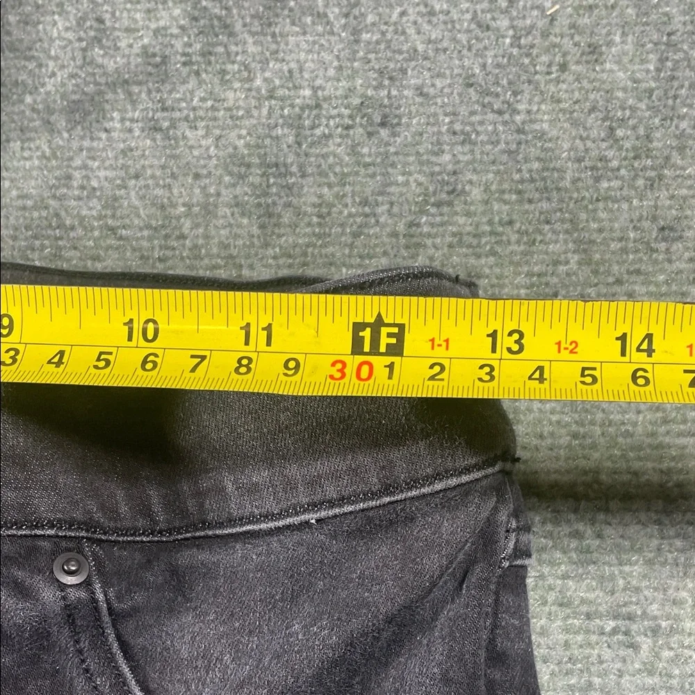 SPANX Women's Skinny Jeans -‎ Black Distressed
